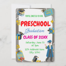 Preschool Graduation Class of 20XX