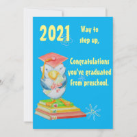 Preschool graduation Greeting Card