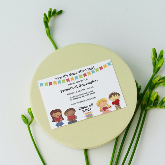 Preschool Graduation Invitation (Creator Uploaded)
