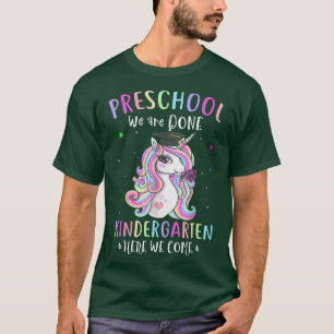 Preschool Graduation Magical Unicorn Gifts Kids Gi T-Shirt