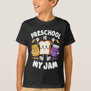 Preschool Is My Jam Peanut Butter Jelly Teacher T-Shirt