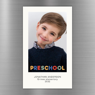 Preschool Keepsake Photo Magnet