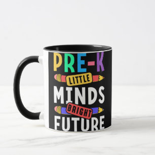Preschool Kids Back to School Little Minds Bright  Mug