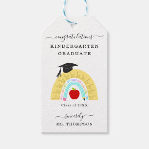 Preschool / Kindergarten Graduation Favour Tag