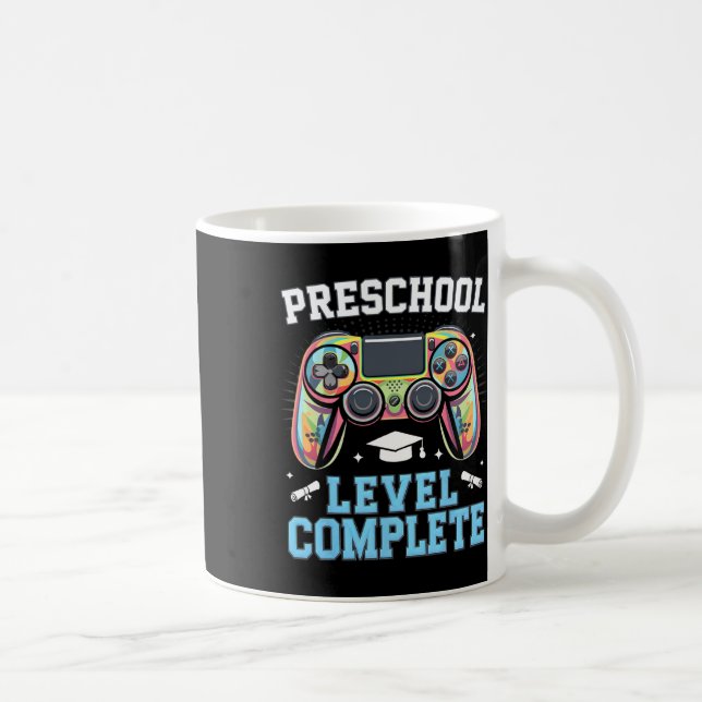 Preschool Level Complete Last Day Of School Gamer  Coffee Mug (Right)