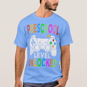 Preschool Level Unlocked Video Game Back to School T-Shirt