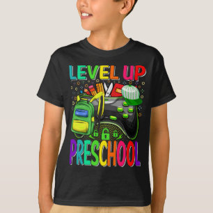 Preschool Level Up Back To School Unlocked T-Shirt