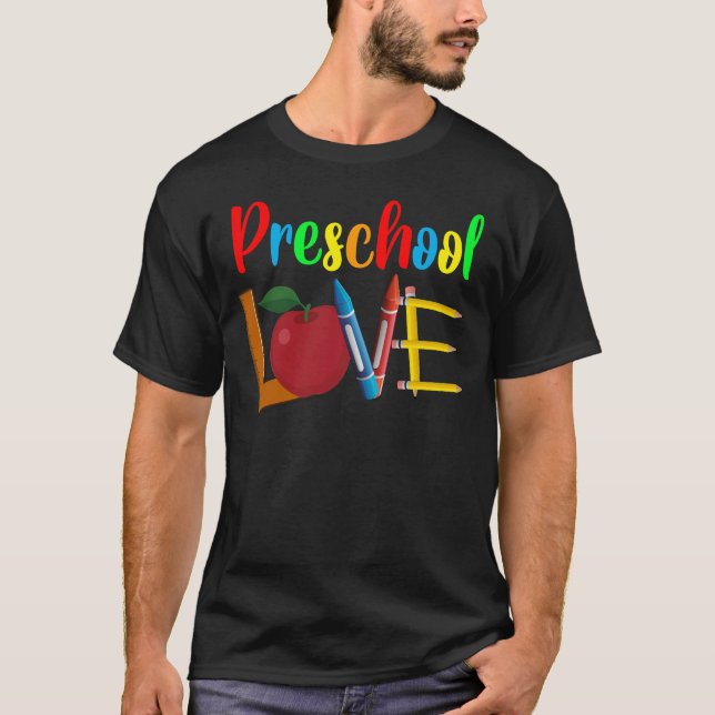 preschool love T-Shirt (Front)