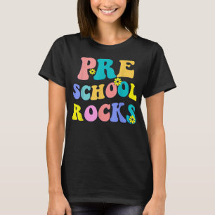 Preschool Rocks First Day Back to School Teacher S T-Shirt