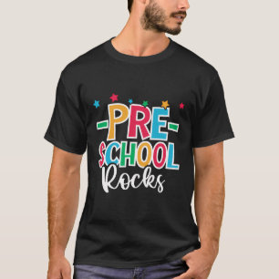 Preschool Rocks First Day Of School Welcome Back T T-Shirt