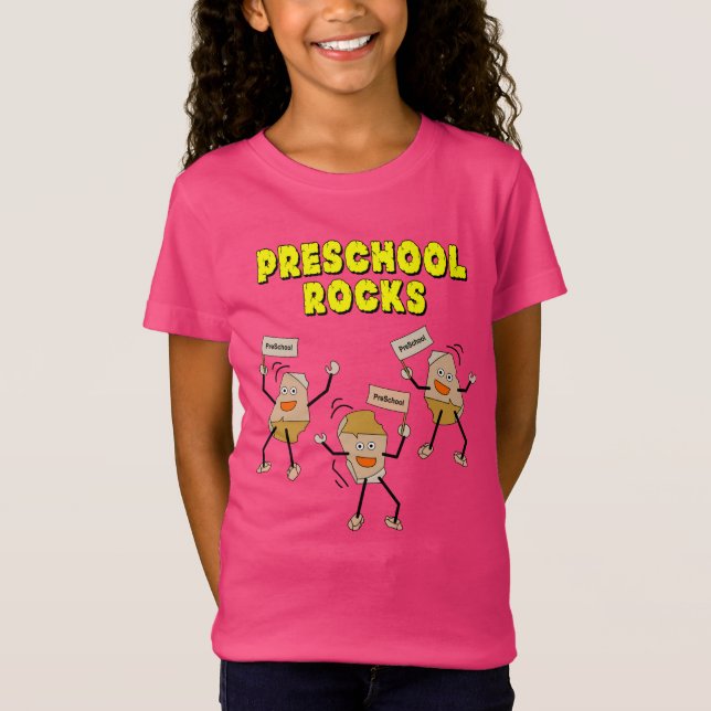 PreSchool Rocks T-Shirt (Front)