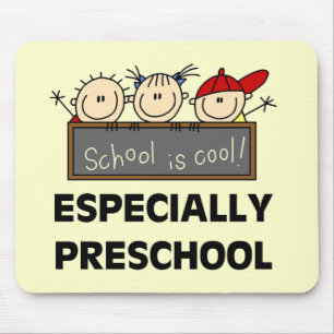 Preschool School is Cool Tshirts and Gifts Mouse Pad