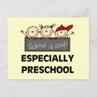 Preschool School is Cool Tshirts and Gifts Postcard