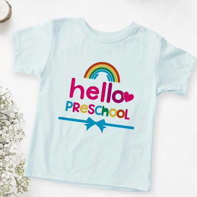 Preschool T-shirt - First Day Preschool T-shirts  (Creator Uploaded)