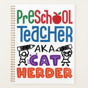 Preschool Teacher aka Cat Herder Planner