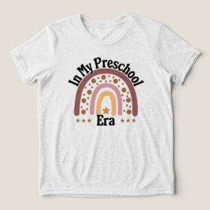 Preschool Teacher Back to School Preschool Tri-Blend Shirt