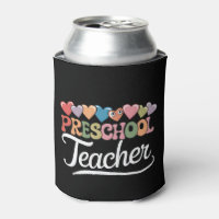 Preschool Teacher First Day Groovy Back To School 
