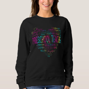 Preschool Teacher Preschool Teachers Back To Schoo Sweatshirt