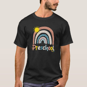 Preschool Teacher Rainbow Back To School Kids 1 T-Shirt