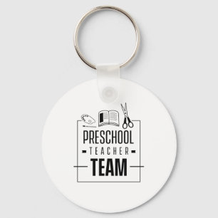Preschool Teacher Team Key Ring