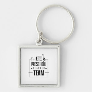 Preschool Teacher Team Key Ring