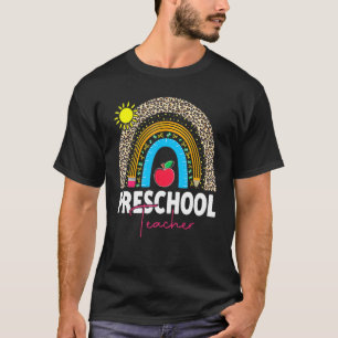 Preschool Teacher  Team Preschool Squad Rainbow 2 T-Shirt