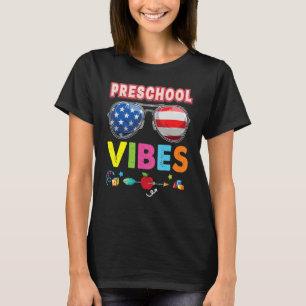 Preschool Vibes Cool Kid Student Back To School Te T-Shirt