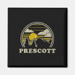 Prescott Arizona Az T Shirt Vintage Hiking Mountai Magnet