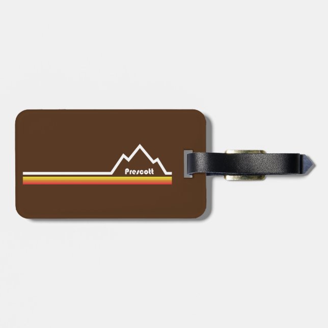 Prescott, Arizona Luggage Tag (Back Horizontal)