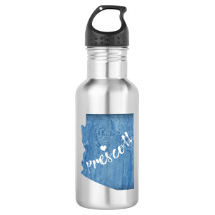 Prescott Arizona Wood Grain 532 Ml Water Bottle