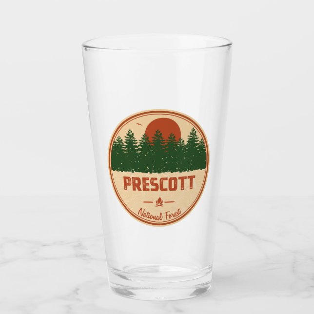 Prescott National Forest Glass (Front)