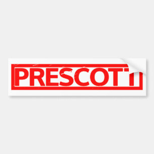 Prescott Stamp Bumper Sticker