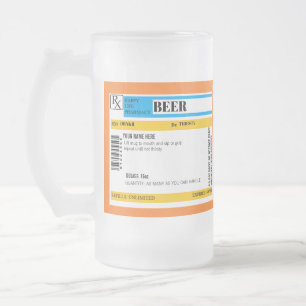 Prescription Beer Mug