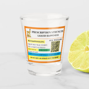 Prescription shot glass