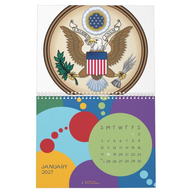 Presdiental Calendar (Jan 2027)