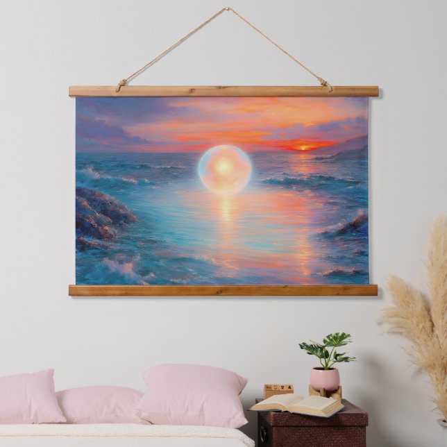 “Presence”  -  A Portrait of Origin Hanging Tapestry (Bedroom)