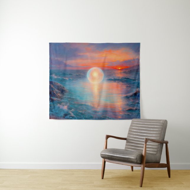 “Presence”  -  A Portrait of Origin Tapestry (In Situ (Horizontal))