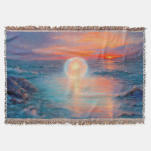 “Presence”  -  A Portrait of Origin Throw Blanket