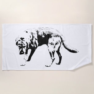 Presence at Full Scale Beach Towel