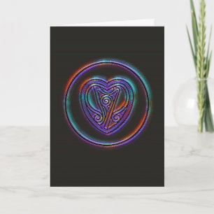 PRESENCE - HEART - MASTERY - NEBULA ART CARD