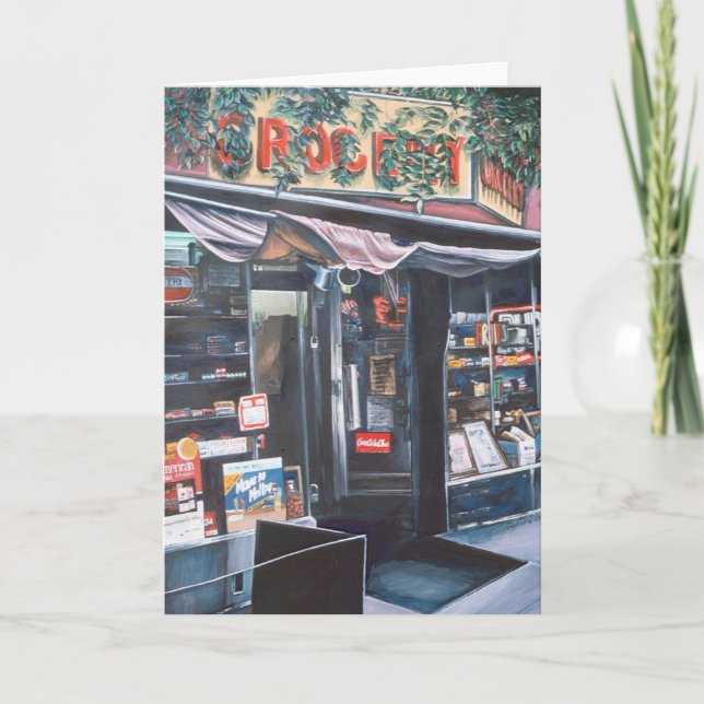 Present Day look at Tranquil Past Greeting Card (Front)