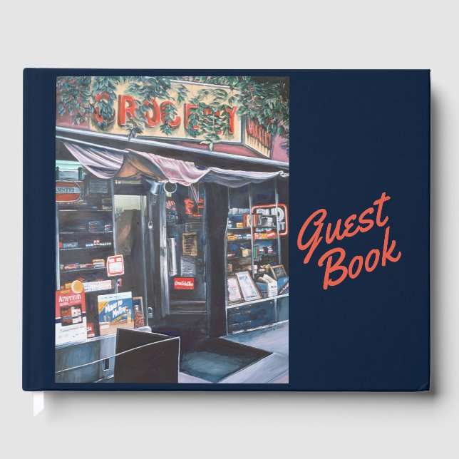 Present Day Look At Tranquil Past Guest Book (Front)