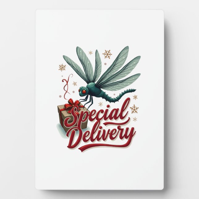 Present Delivery Dragonfly Plaque (Front)