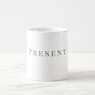 Present Mug – Minimal Typography Design