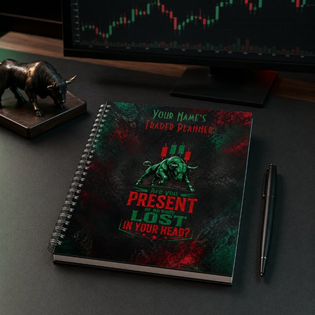 Present or Lost in Your Head Trader Mindset Bull  Planner (Creator Uploaded)