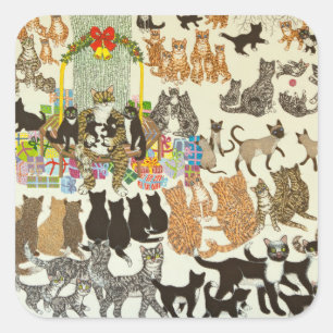 Present Time 2012 Square Sticker