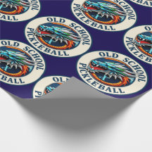 Present wrapping paper DragonX Pickleball team