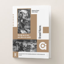 Presentation - Brown Pocket Folder