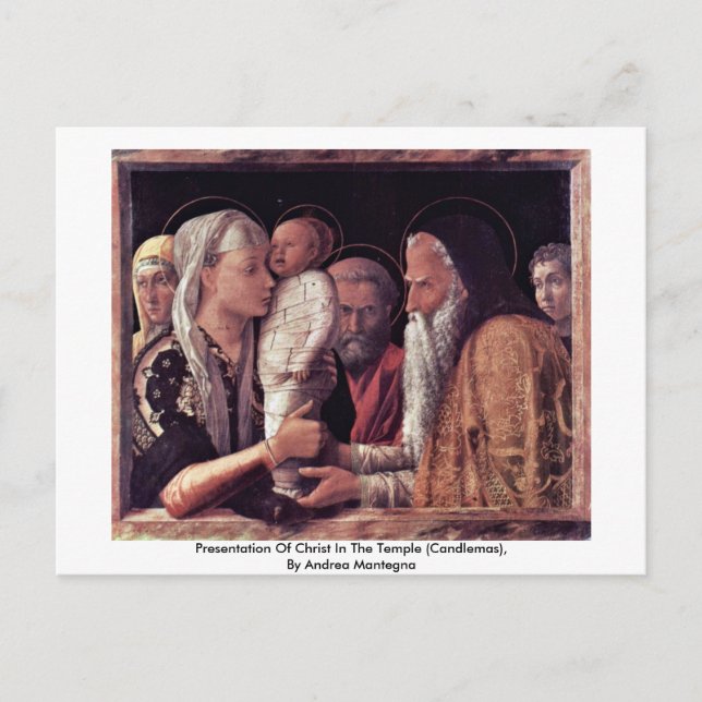 Presentation Of Christ In The Temple (Candlemas), Postcard (Front)