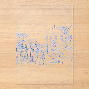 Presentation of the Blessed Virgin Mary Acrylic Invitations